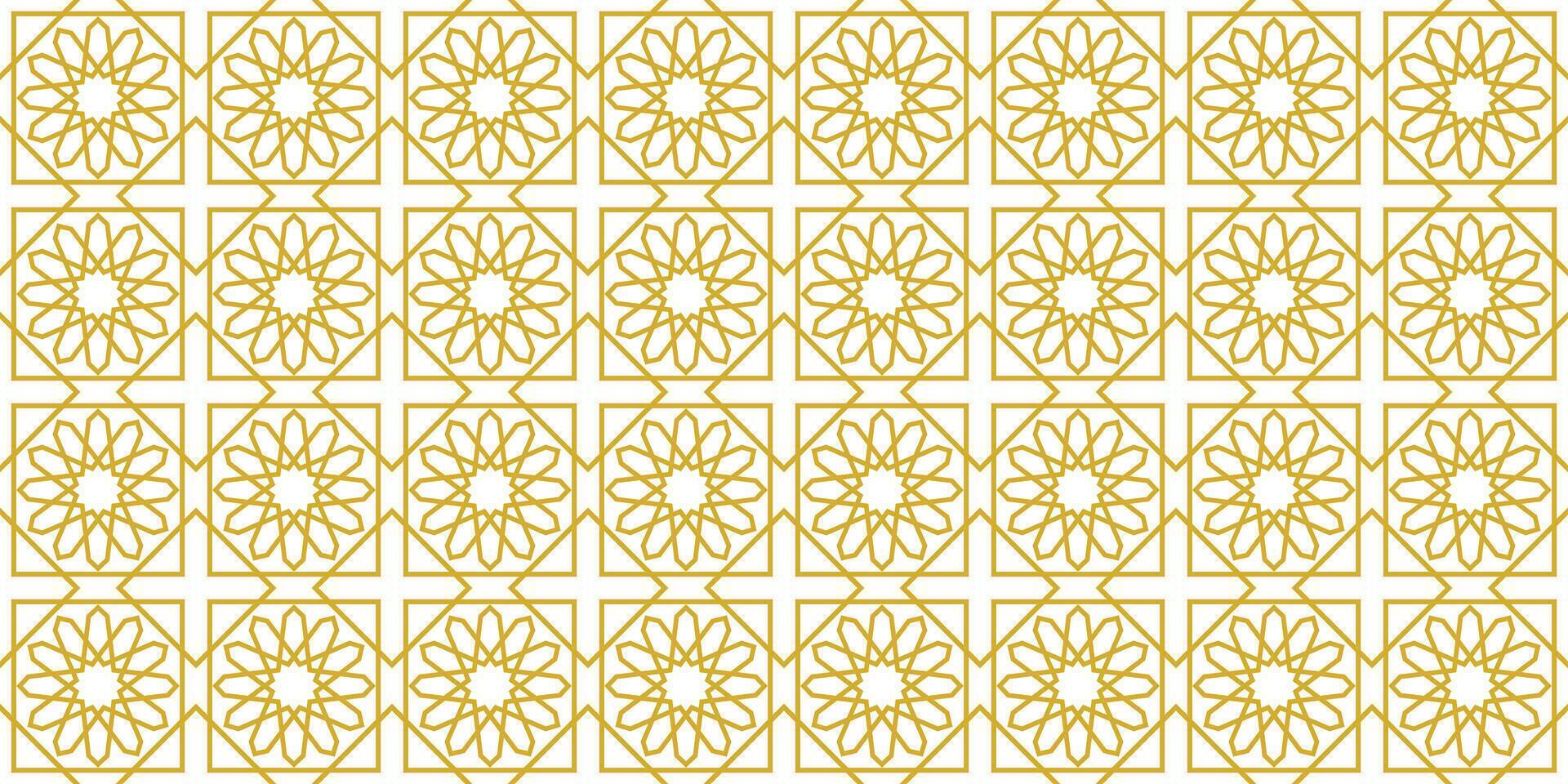 a yellow and white geometric pattern vector