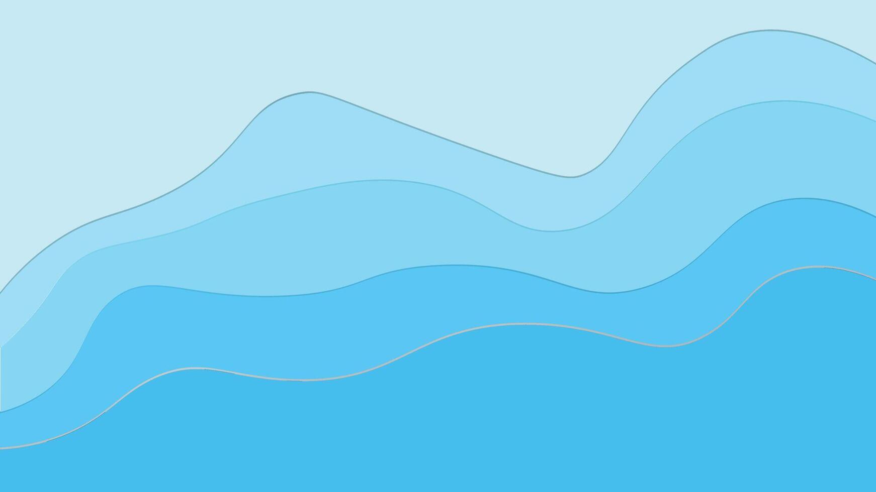 Mountain landscape. Mountainous terrain. illustration. Abstract background. vector