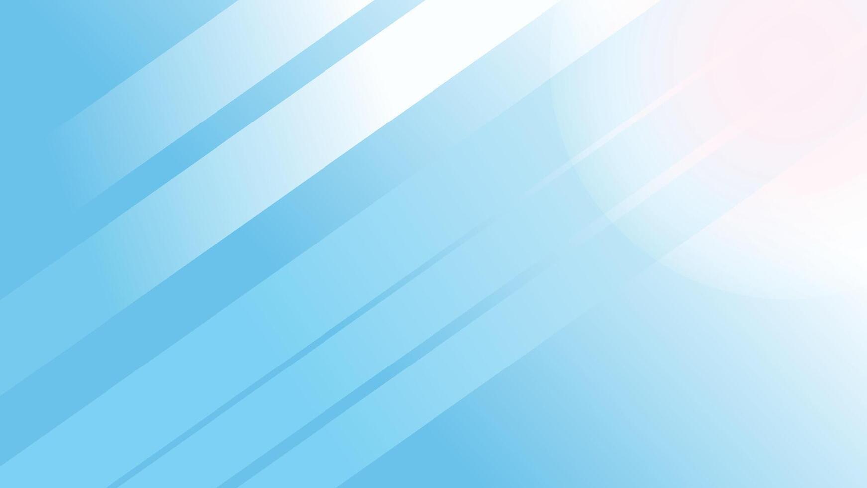 Blue abstract background with dynamic minimalistic geometric modern and elegant geometric blue color background vector