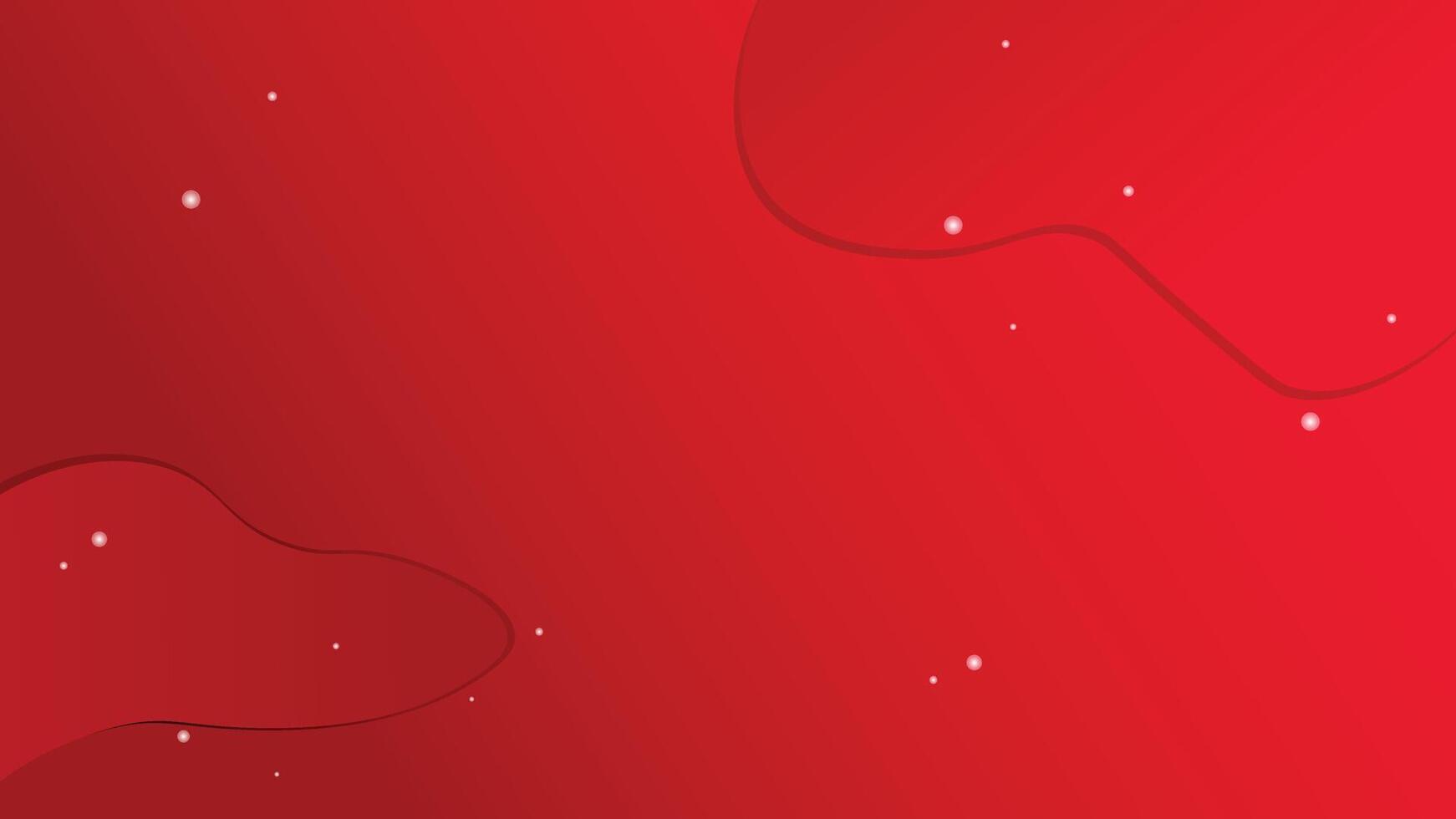 Abstract Red waves geometric background. gradient color. Fluid shapes composition. Fit for presentation design. website, banners, wallpapers, brochure, posters vector