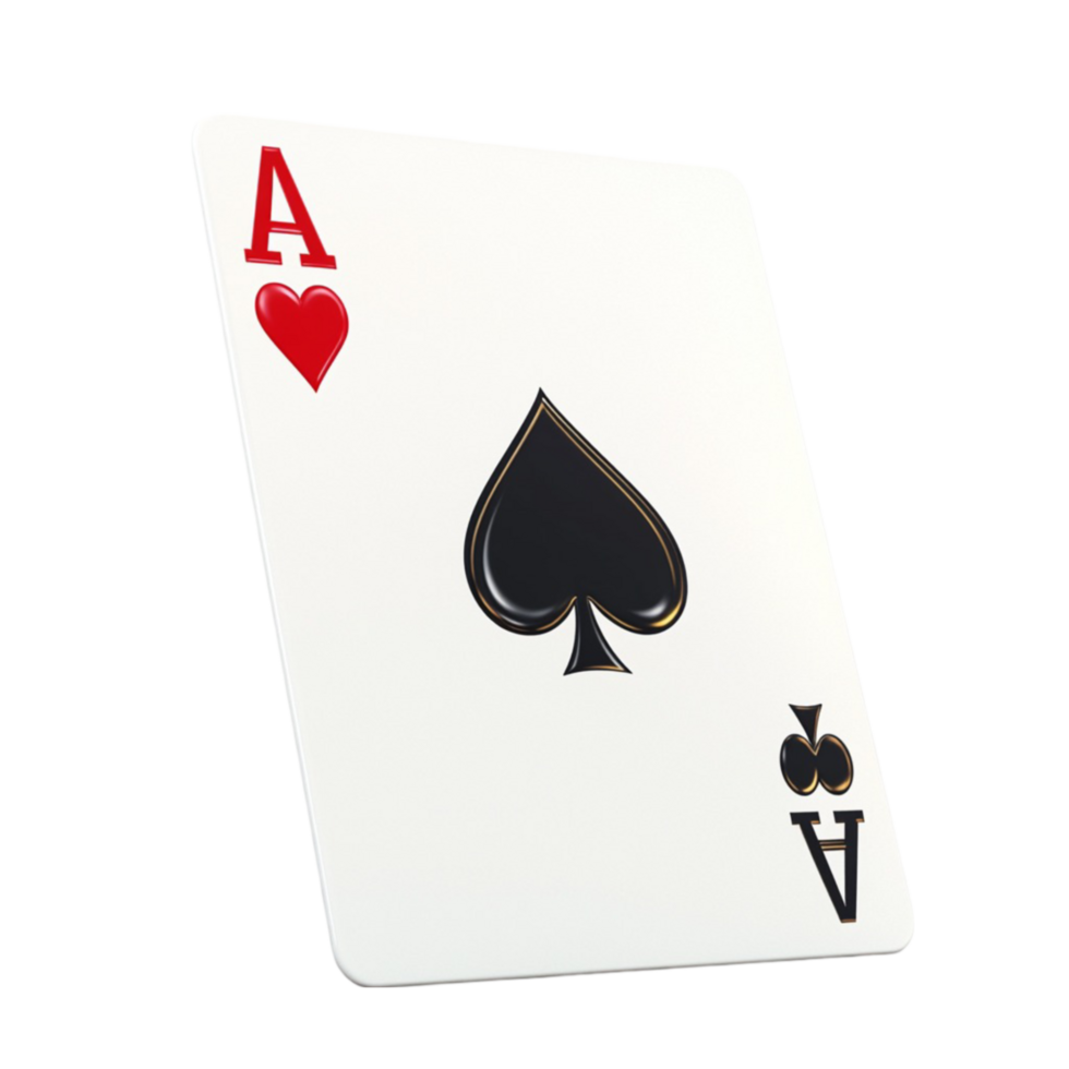 Ace of Spades Playing Card png