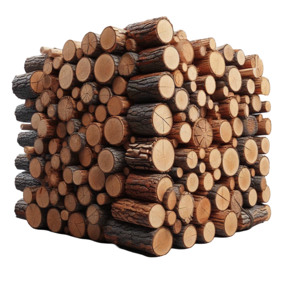 Stacked Firewood Cube png
