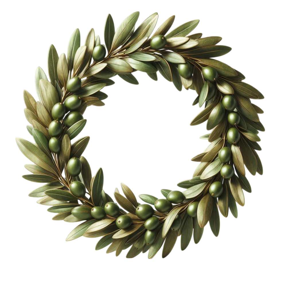 Olive Branch Wreath png