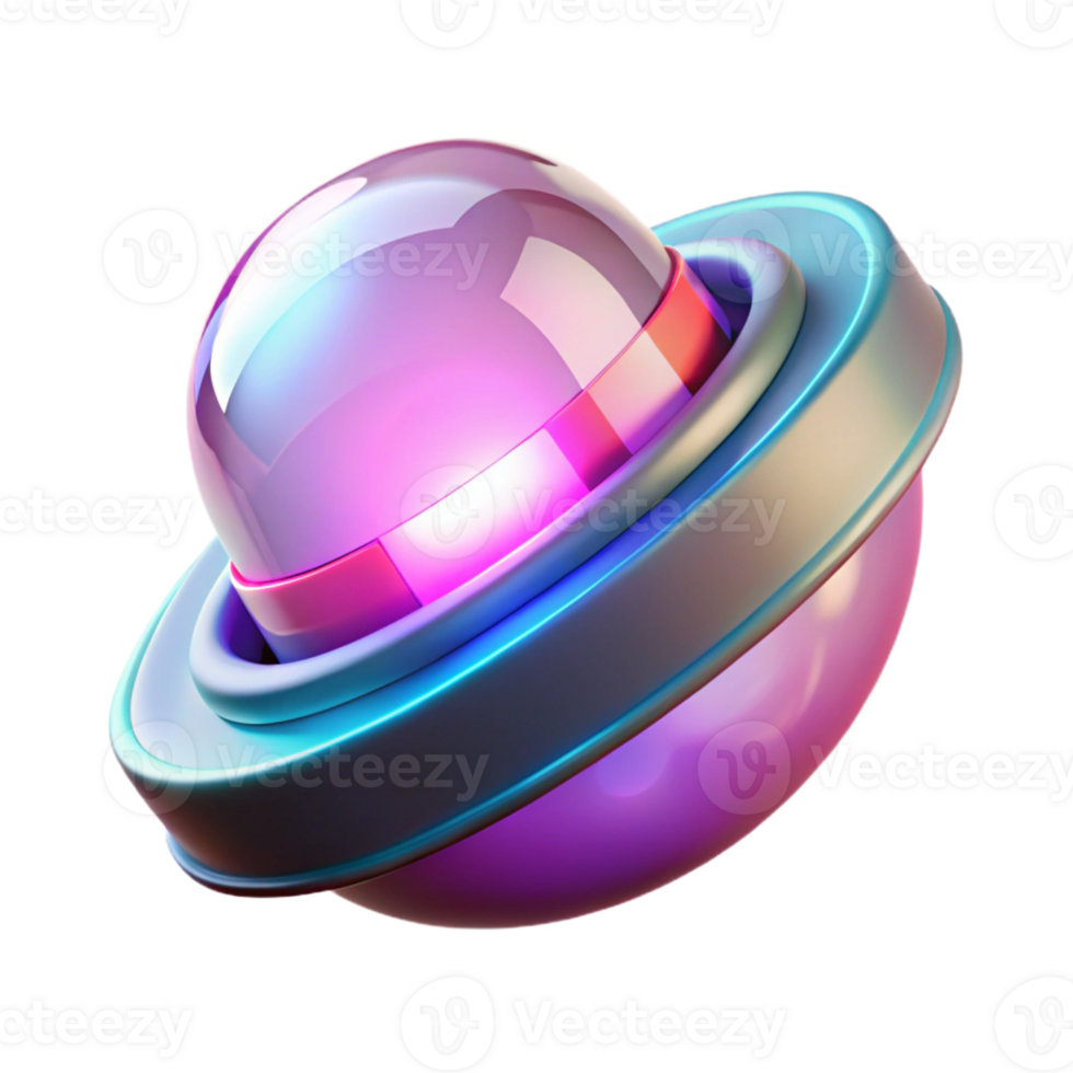 stunning creative 3D Abstract Orb Background detailed png