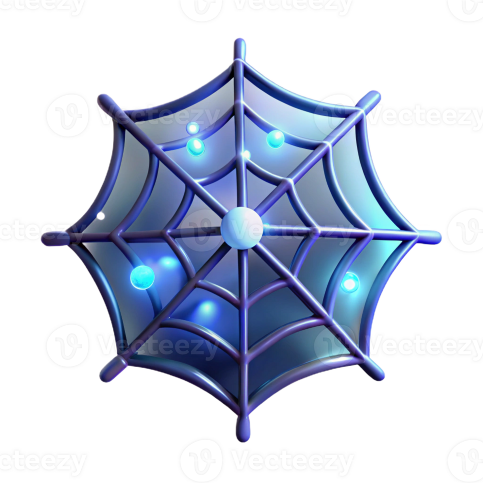 impressive modern 3D Render Glowing Web Abstract Background genuine png