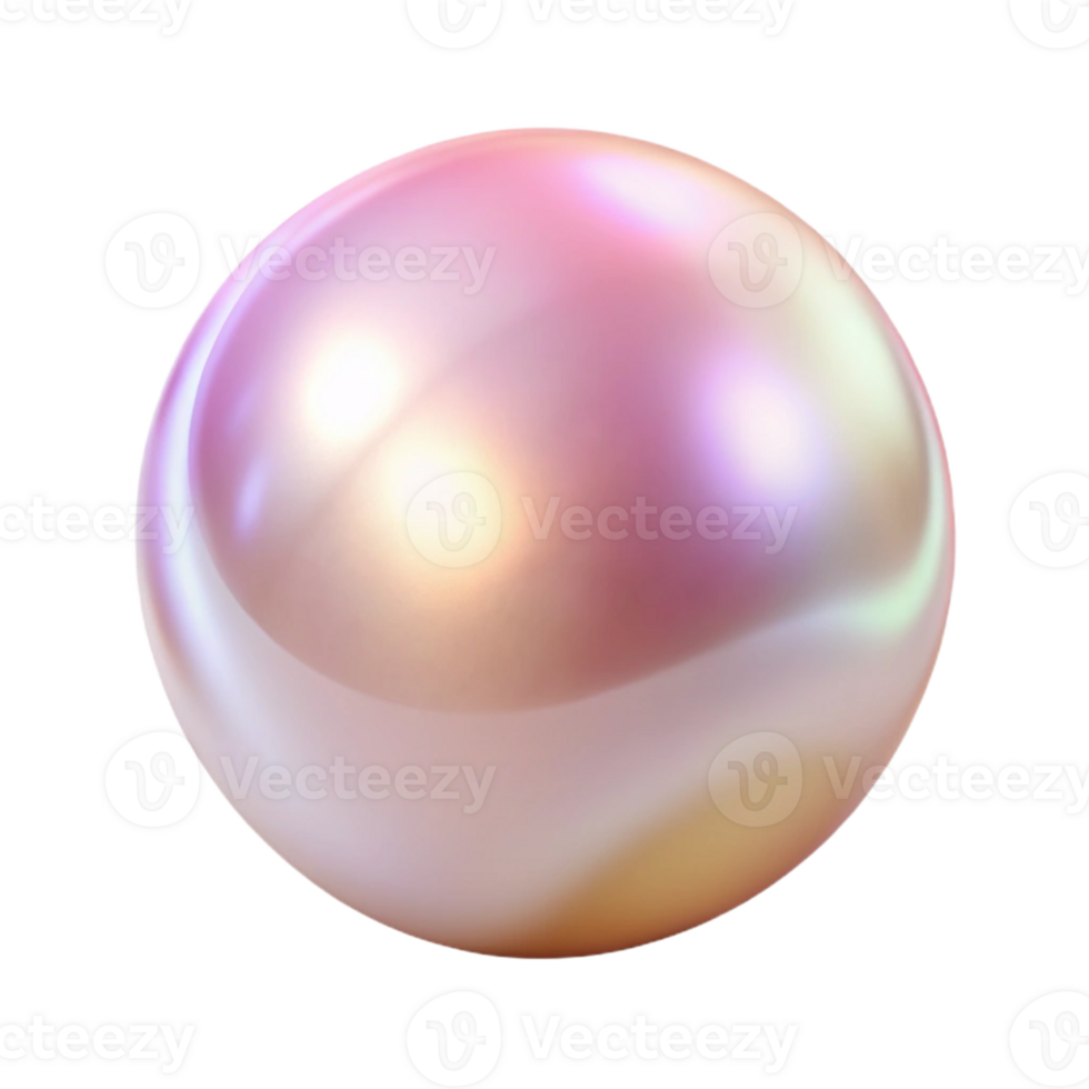 beautiful artistic Pearl 3D Render Abstract Background original png