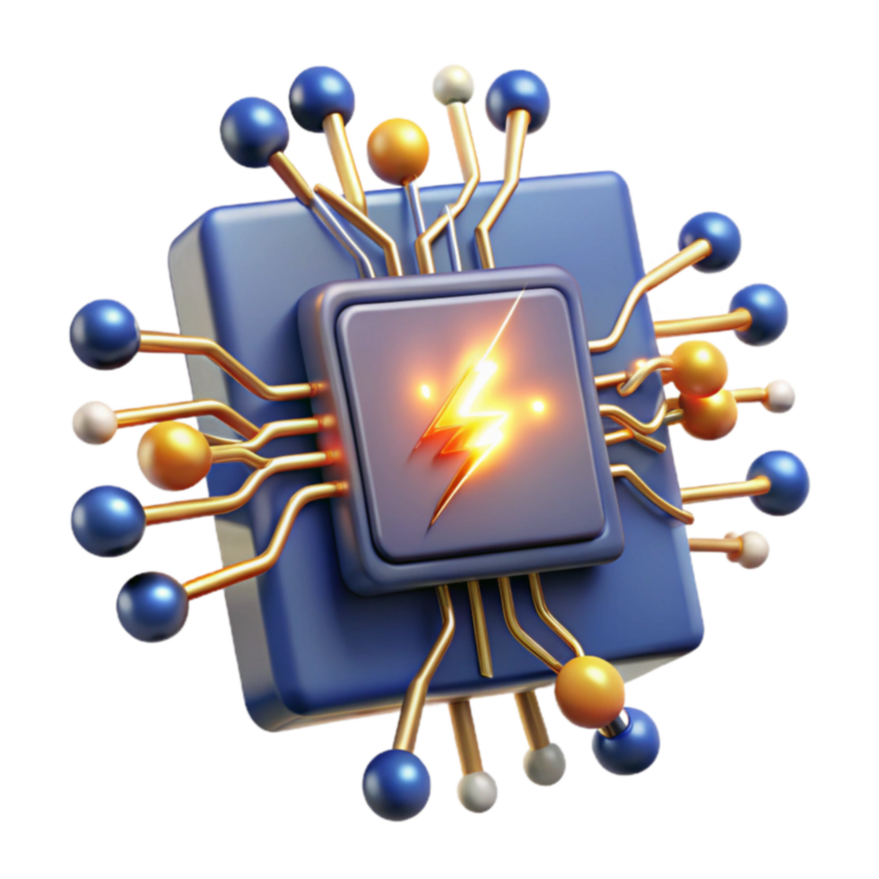 Fast Processing Unit Advanced Chip Technology png