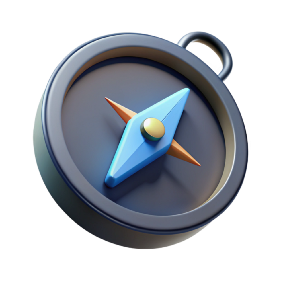 3D Compass Navigation Guide, Direction, Exploration, Travel, Orientation, Wayfinding, Adventure, Journey, Discovery, Path png
