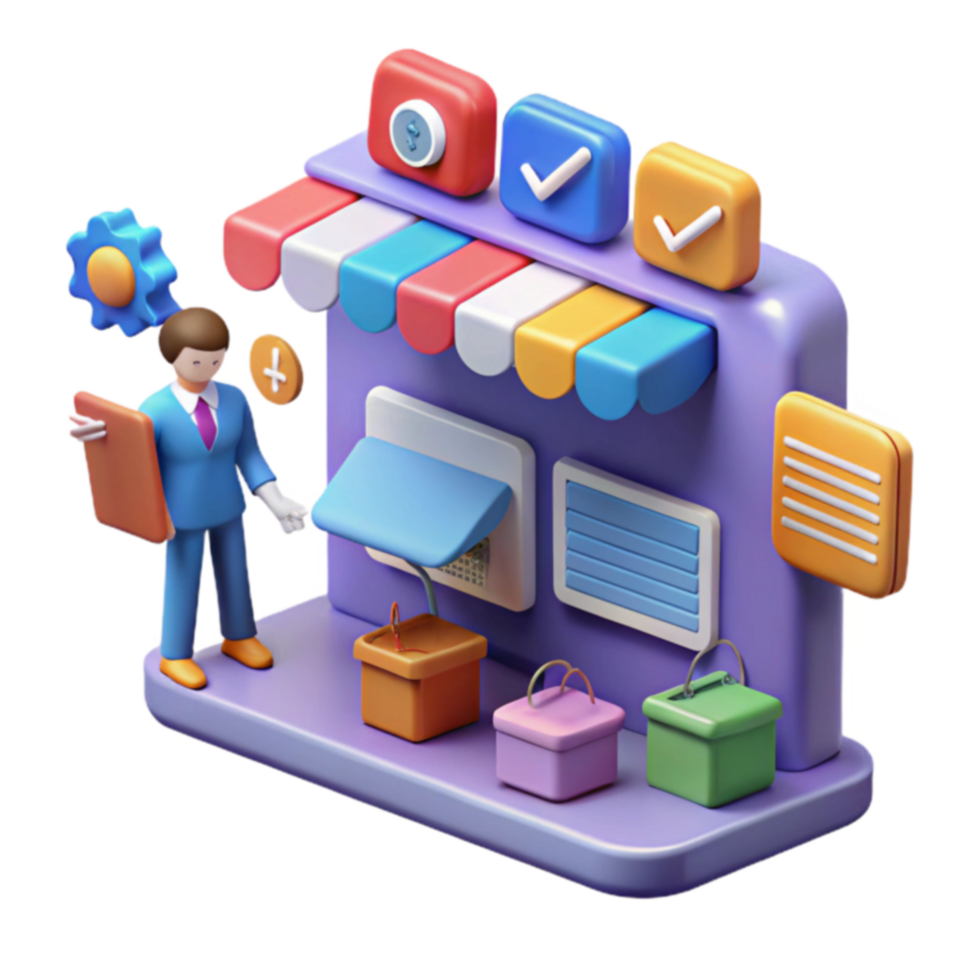 Online Store Setup Guide to E-commerce Success png