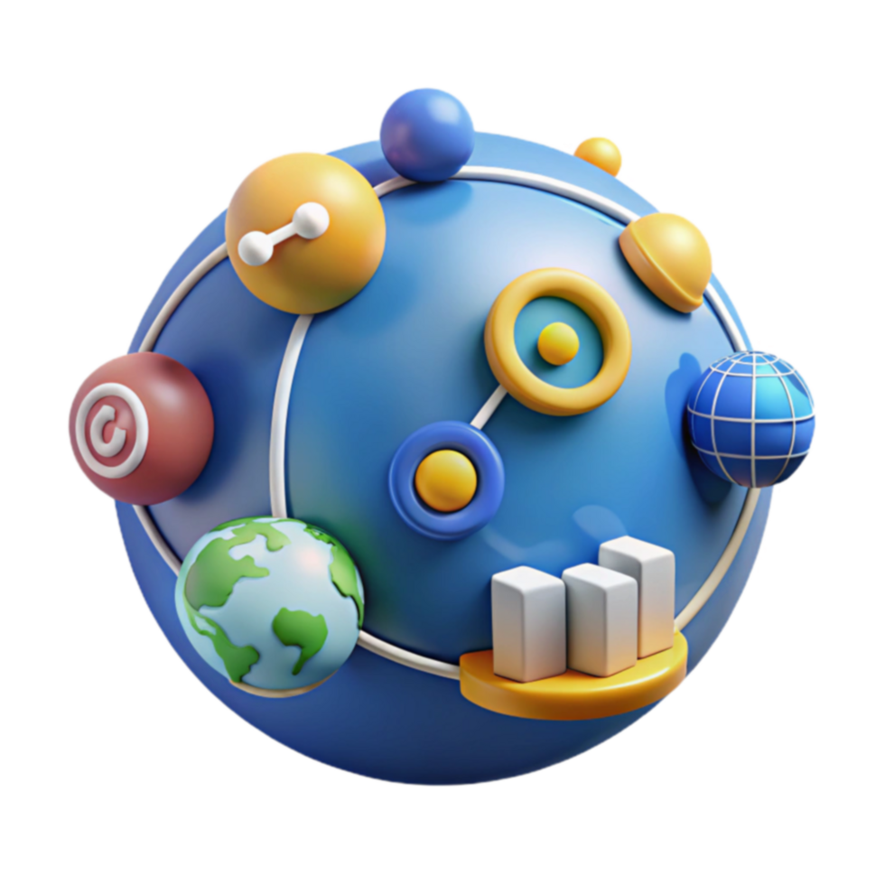 Global Network Connectivity, Data, and Collaboration png