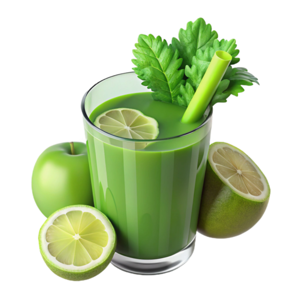 Refreshing Green Juice Recipe Apple, Lime Celery png