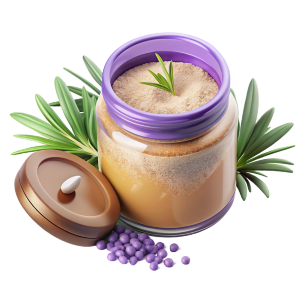Herbal Bath Soak Soothing Lavender Rosemary png