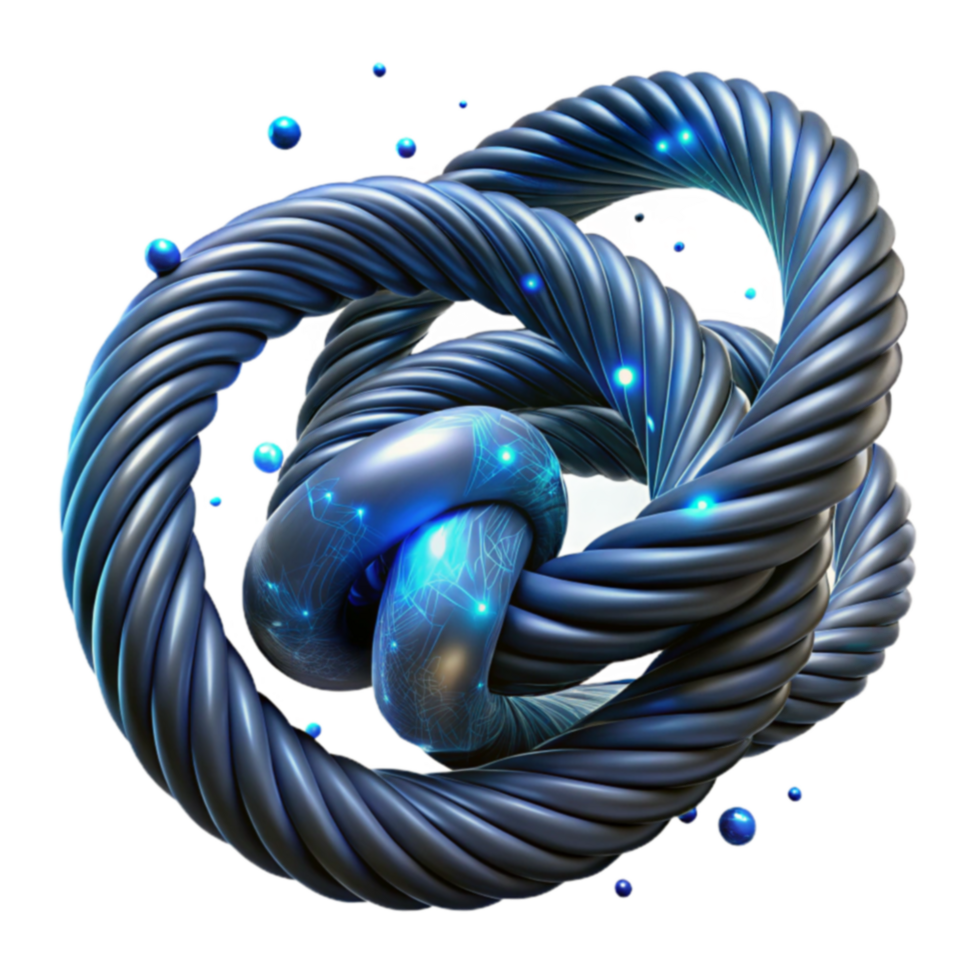Intricate Knot of Interconnectedness A Visual Metaphor png