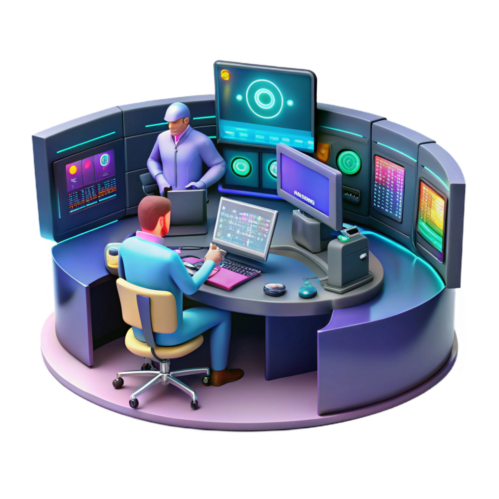 Modern Control Room Data Monitoring Analysis png