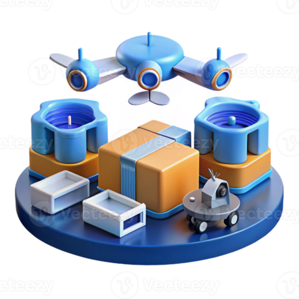 Fast Secure Package Delivery System png