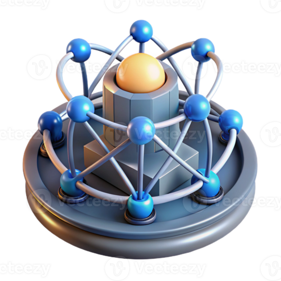 Networked System Architecture Core, Nodes, and Connections png