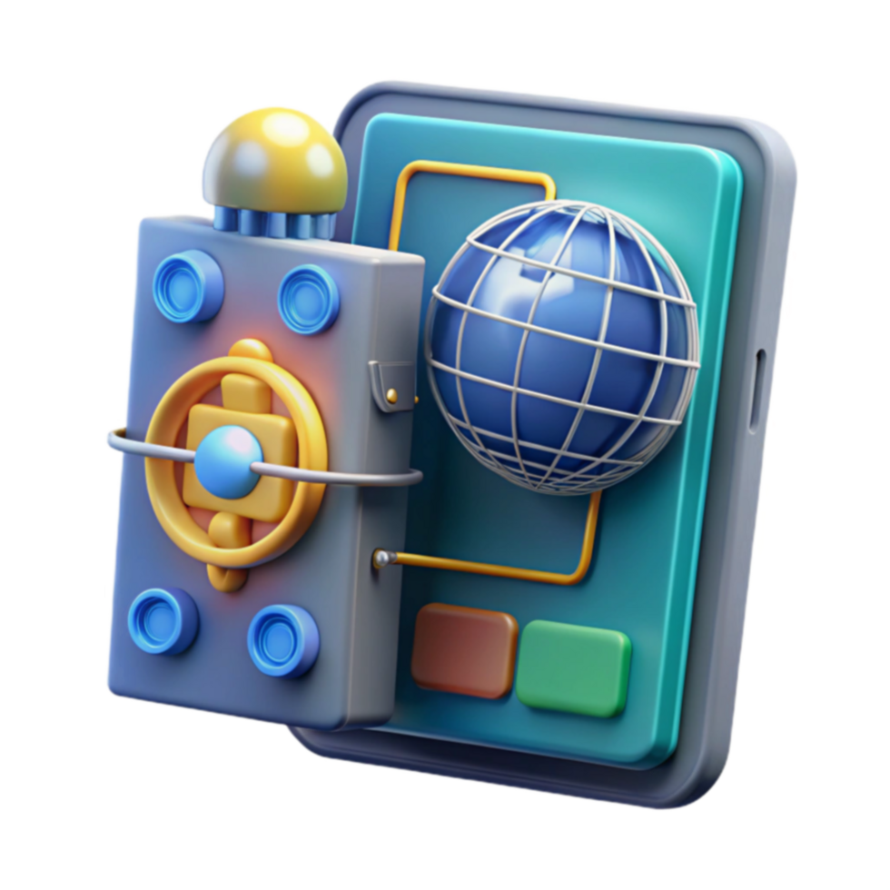 Global Mobile Robotics A Futuristic Interface png