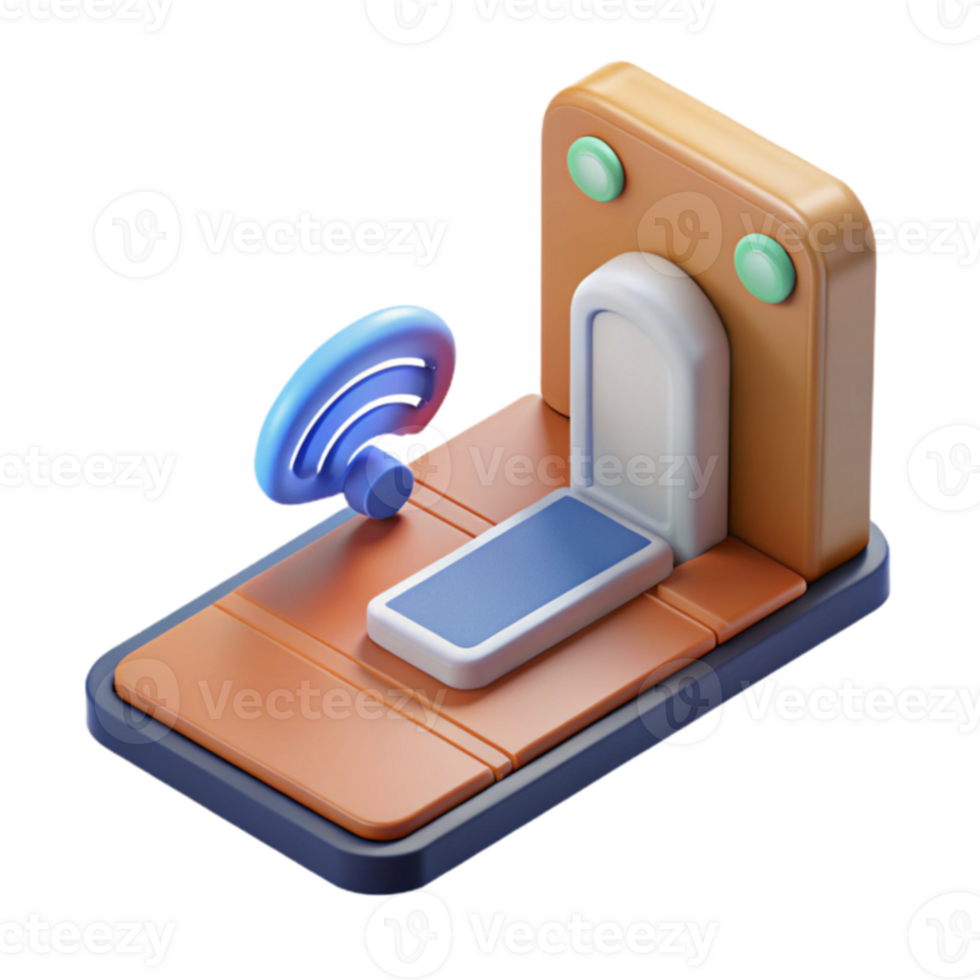 Smart Home Fitness Wireless Connected Treadmill png
