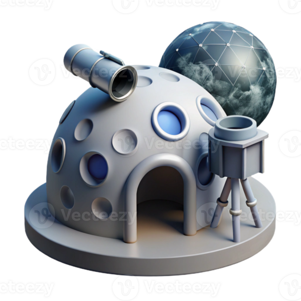 Lunar Observatory Dome, Telescope, Celestial Sphere png