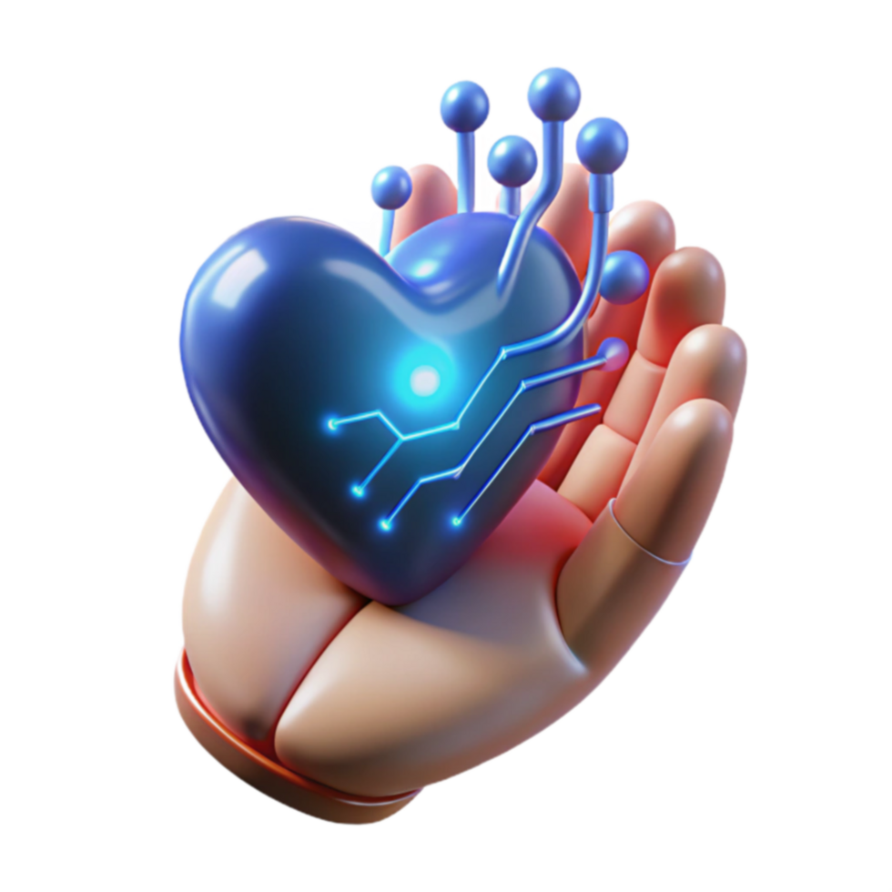 Digital Heart Technology Care png