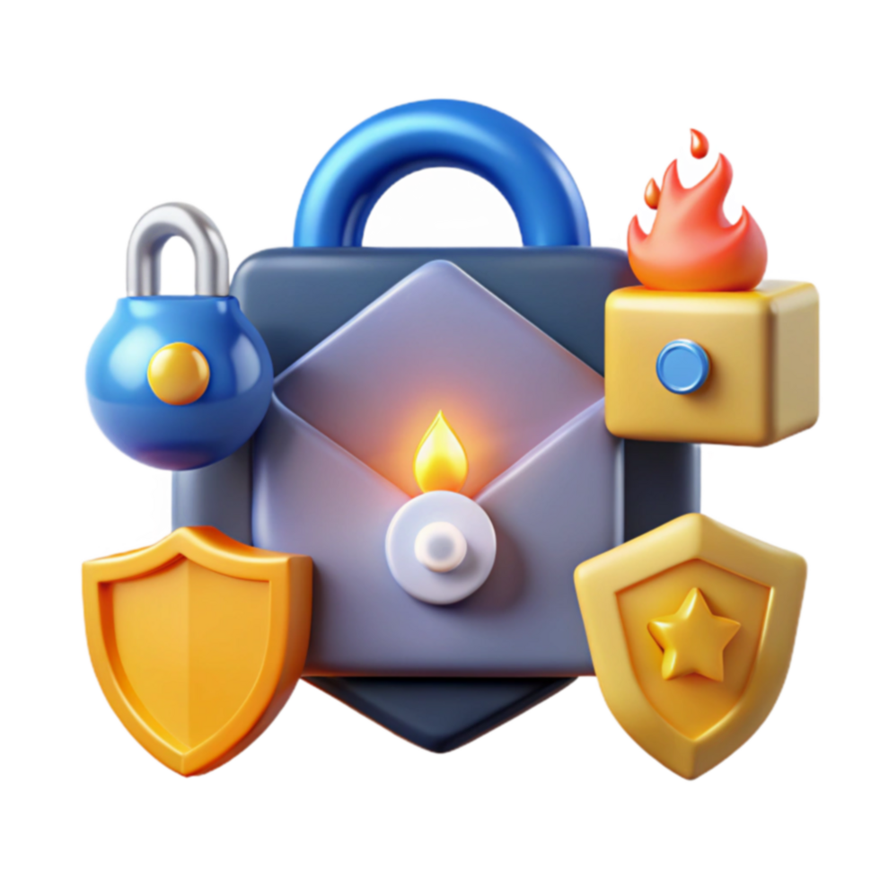 Secure Email Protection, Privacy, Safety png