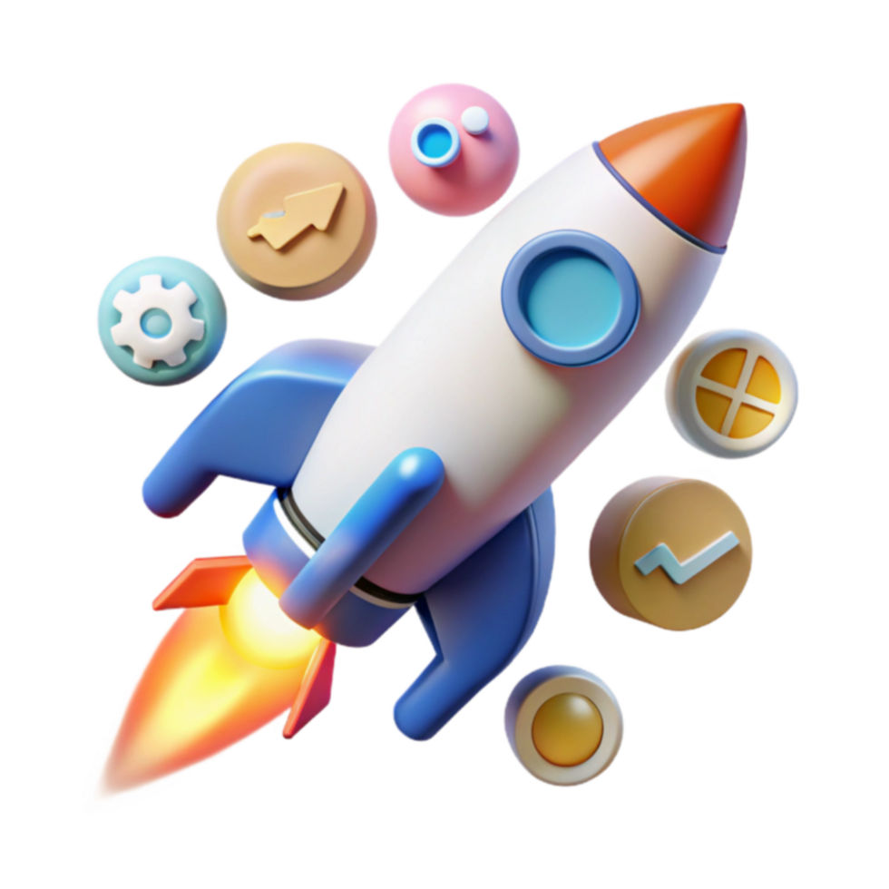 Rocket Launch App Development, Software Startup, Digital Growth, Innovation, Technology, Progress, Success, Launchpad, New Project, Fast Growth png