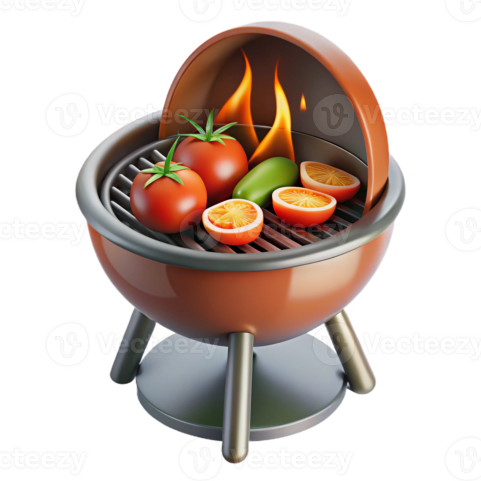 Grilling Vegetables and Fruit A Summertime Feast png