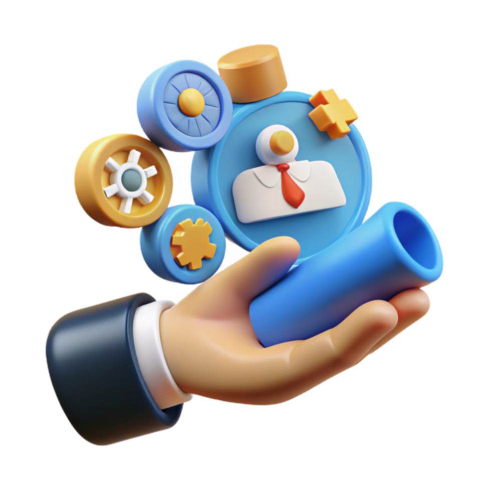 Streamlining Business Processes Efficiency, Optimization, and Growth png
