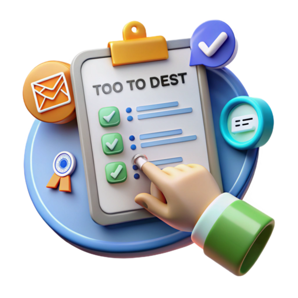 Checklist Streamline Tasks for Efficient Workflow png