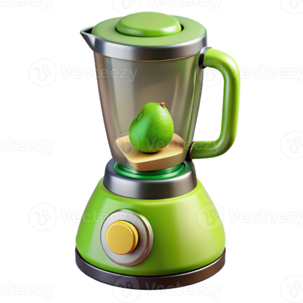 Green Blender with Fruit Smoothies, Recipes, Kitchen Appliance png
