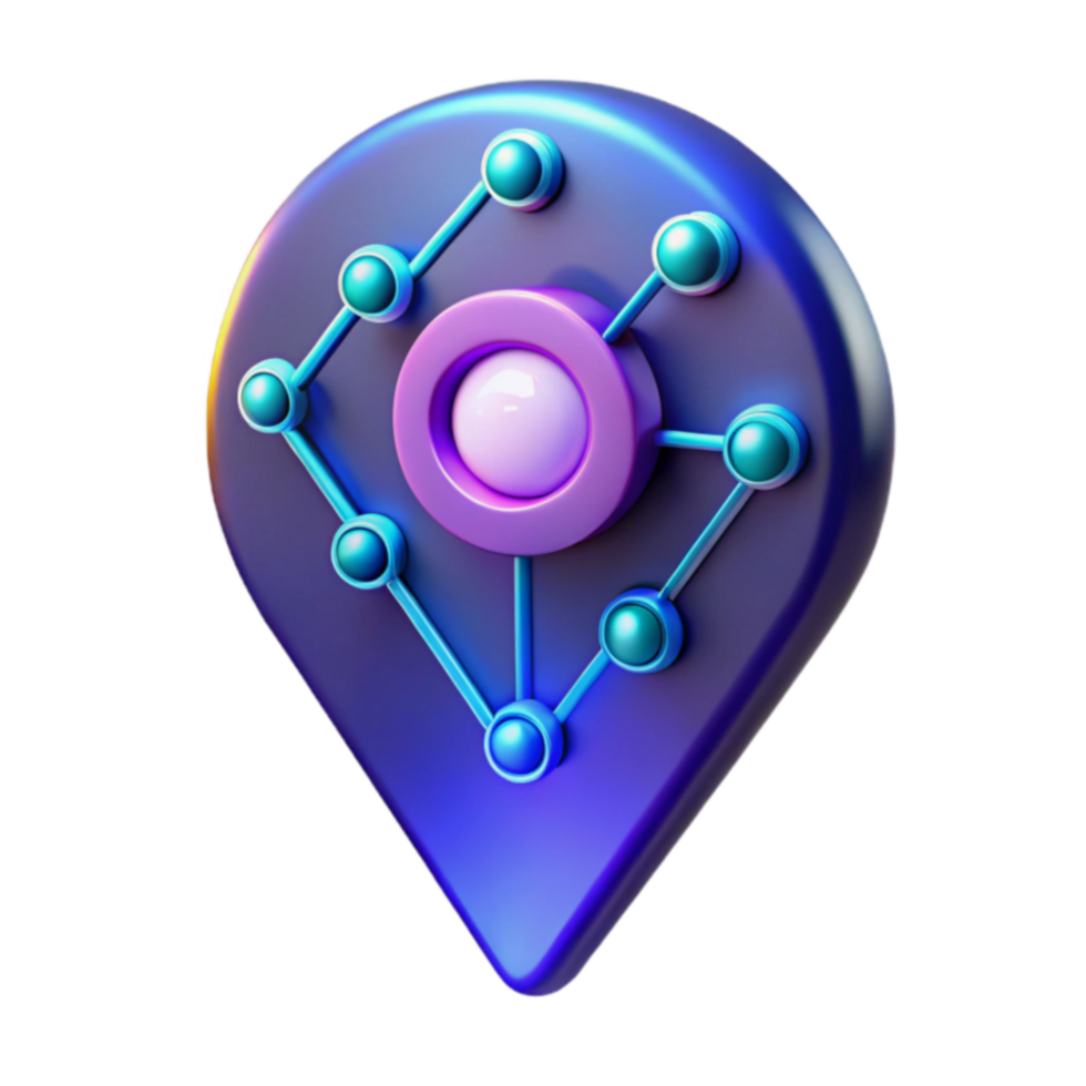 Network Location Connected Points of Interest png