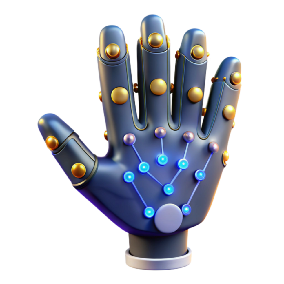 Advanced Robotic Hand Bio-Inspired Design and Interactive Technology png