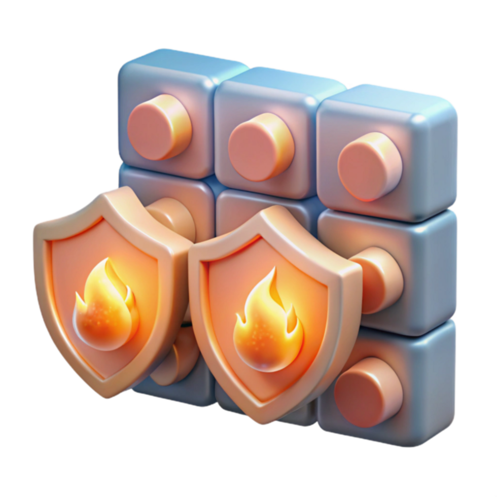 Firewall Protection System Security Data Safety png