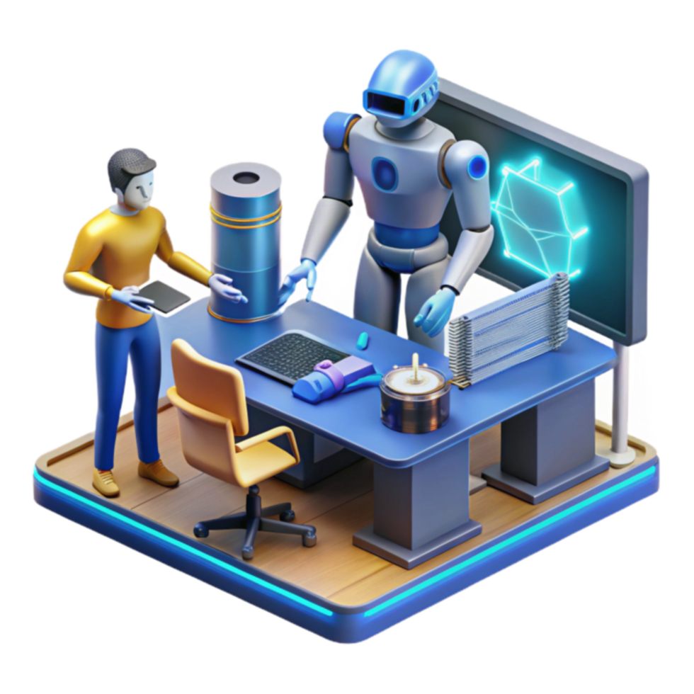 Human-Robot Collaboration in Advanced Tech png