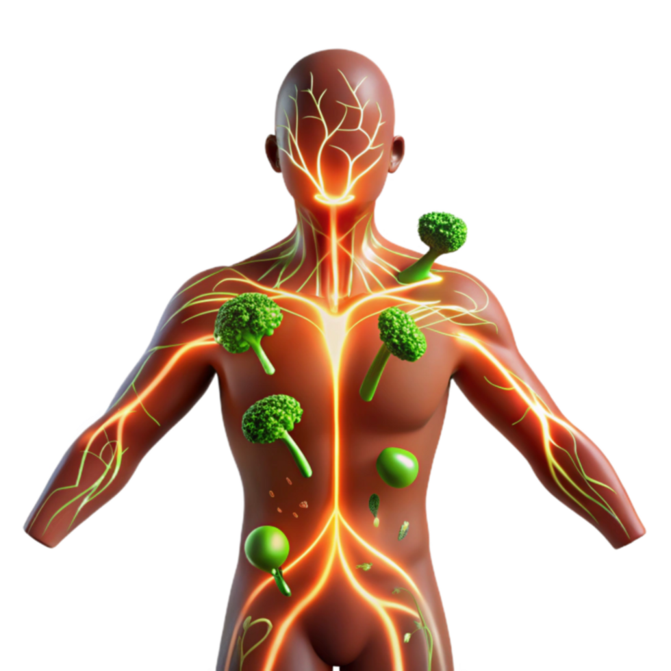 Human Bodys Absorption of Nutrients A Visual Guide png