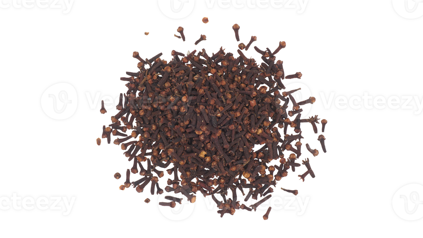 A Bunch of Dried Cloves on Transparent Background png