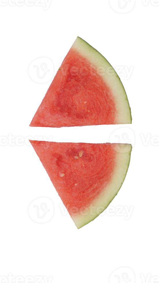 Slices of Watermelon on Transparent Background png