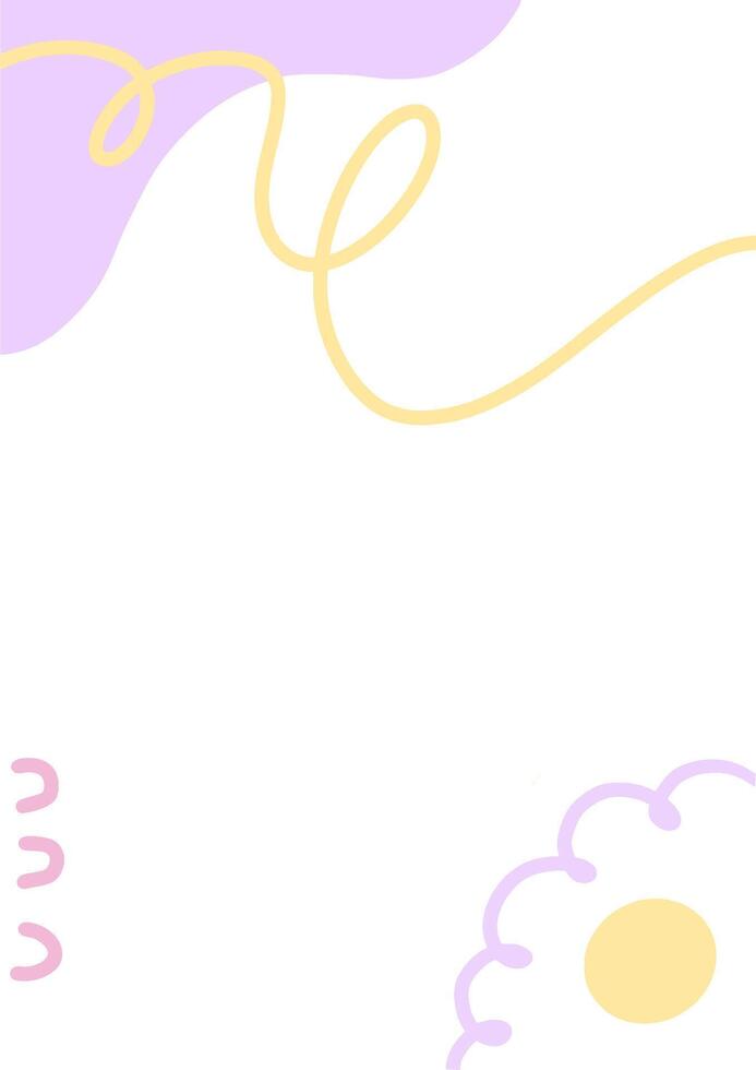Colorful Frame Layout Graphic Design vector