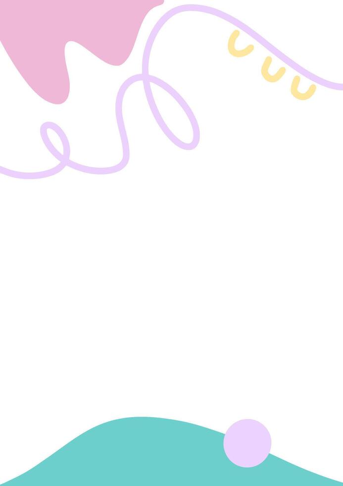 Colorful Abstract Graphic Design and Background vector