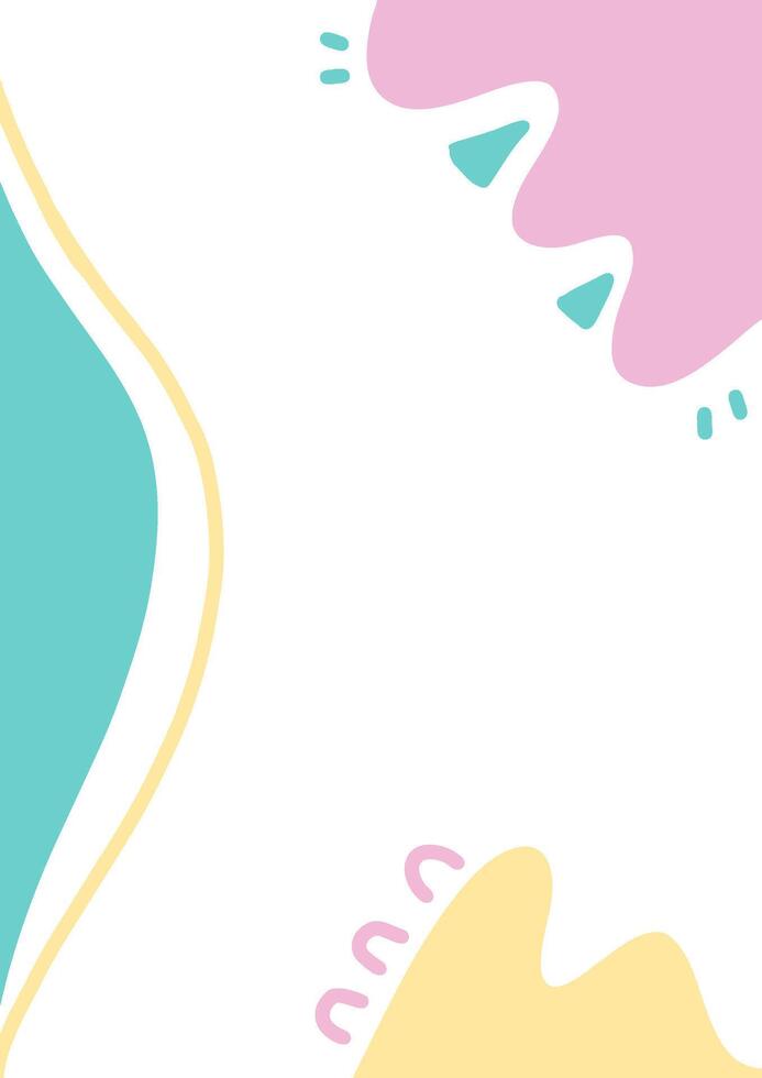 Abstract Background Design with Soft Color vector