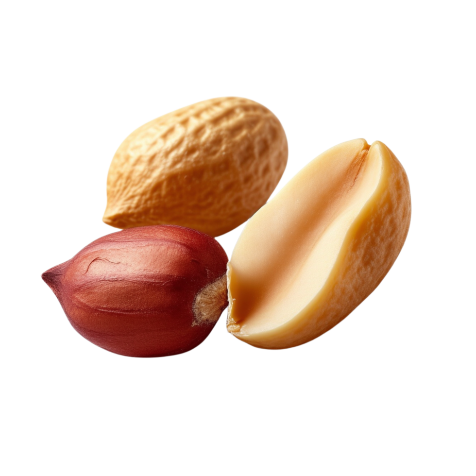 Three types of peanuts. png