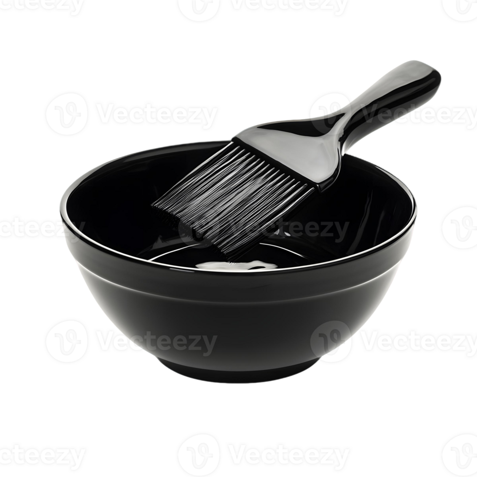 Salon Grade Hair Coloring Bowl with Grip png
