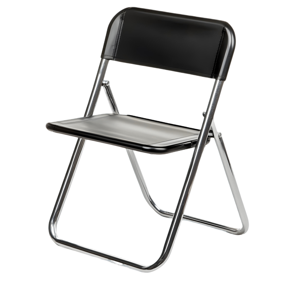 Compact and portable folding chair for easy storage png