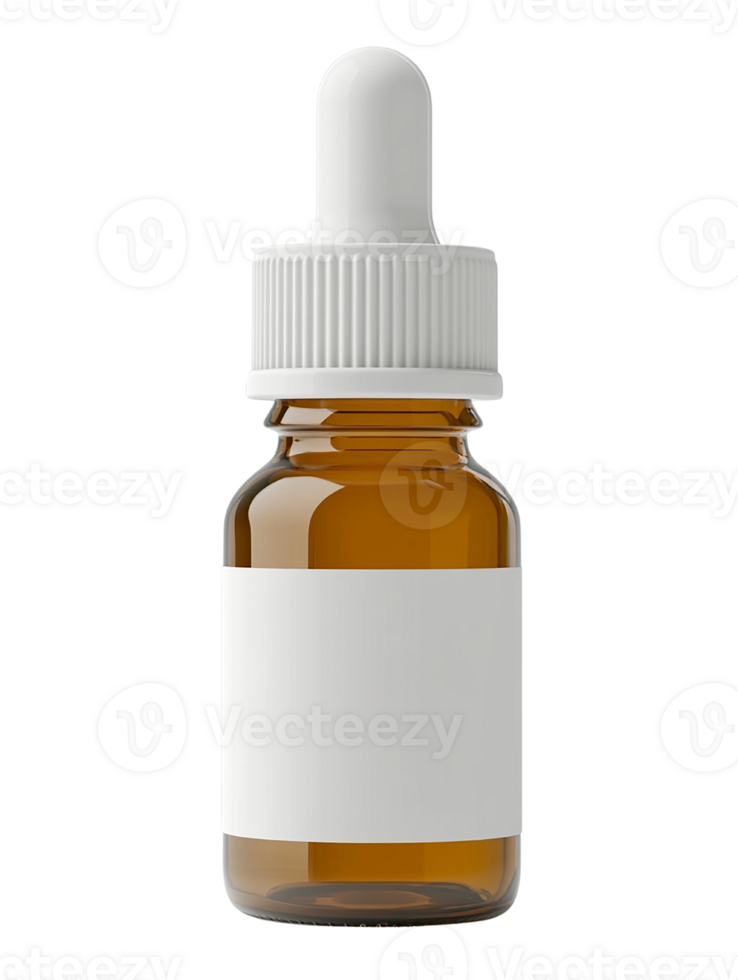 Dropper bottle filled with liquid for various uses. png