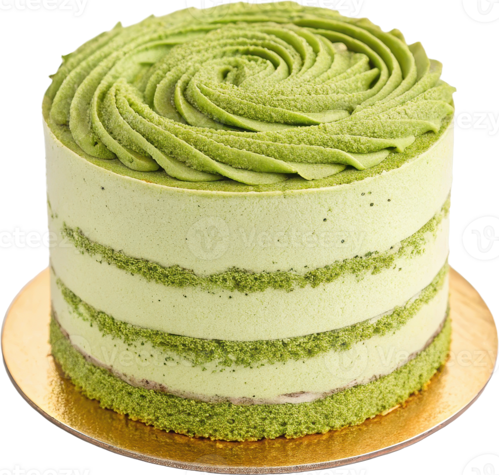 Exquisite Matcha Opera Cake with Delicate Layers and Creamy Texture png