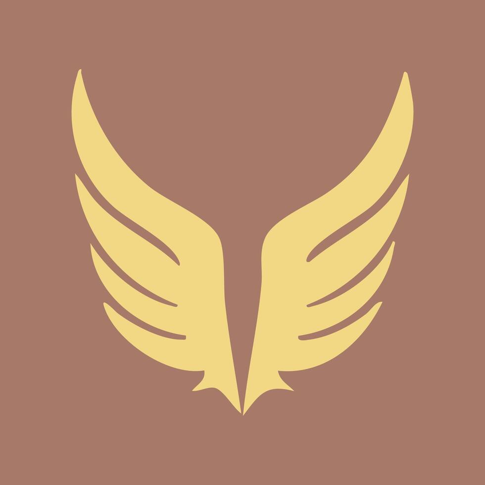 Feather Silhouette Delicate and Refined Design vector