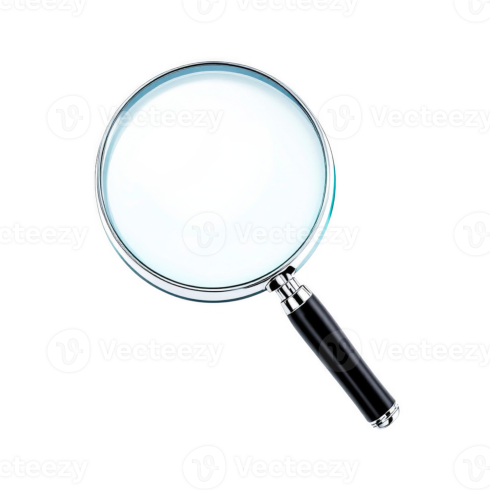 High-Quality Magnifying Glass for Search and Discovery png