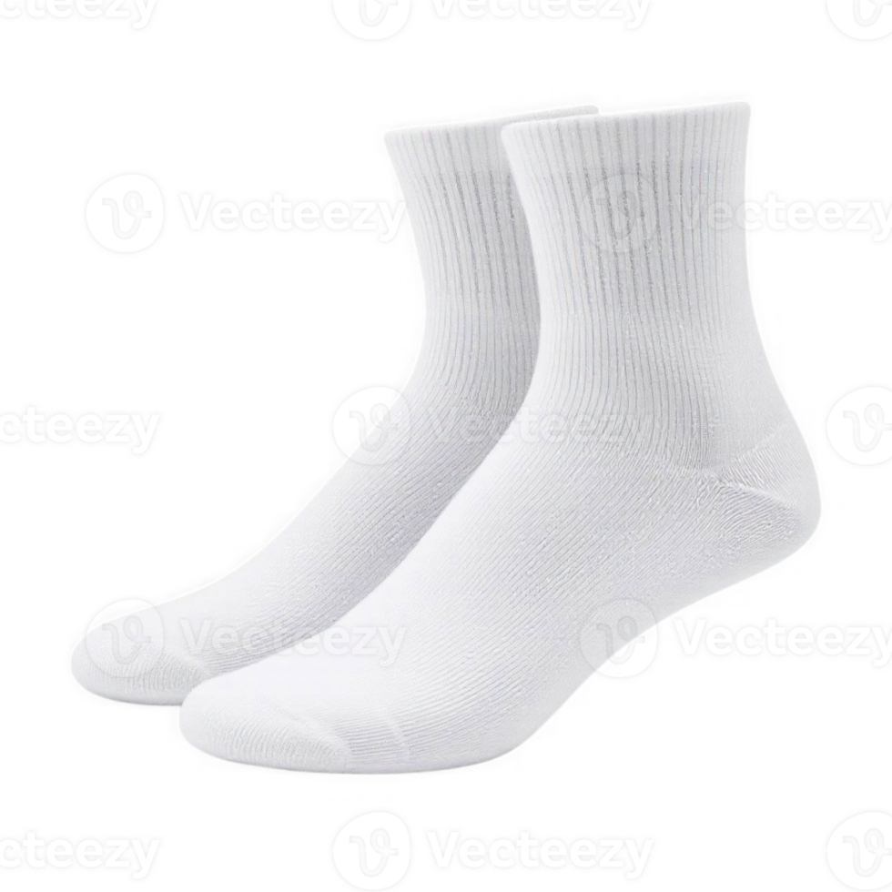 3d Pair of White Socks png