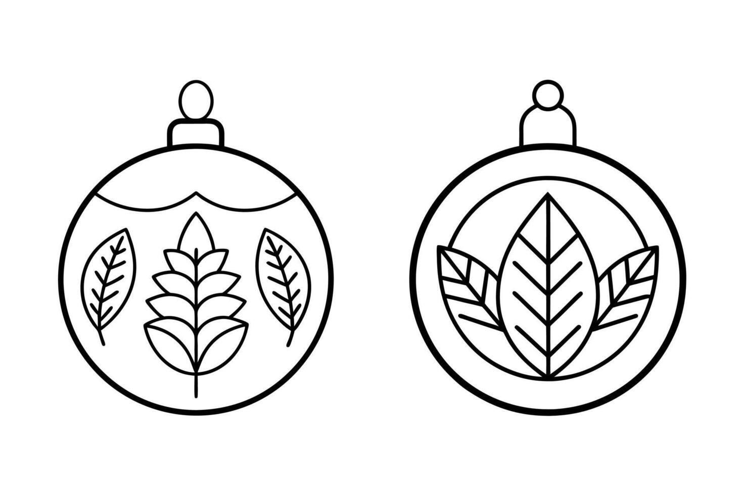 Minimalist Nature Inspired Ornament Vectors Pack