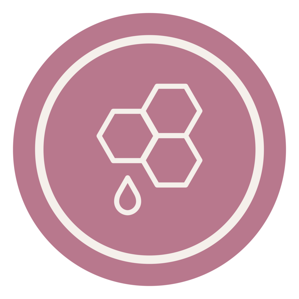 The Purple Icon of Squalane for Beauty Products png